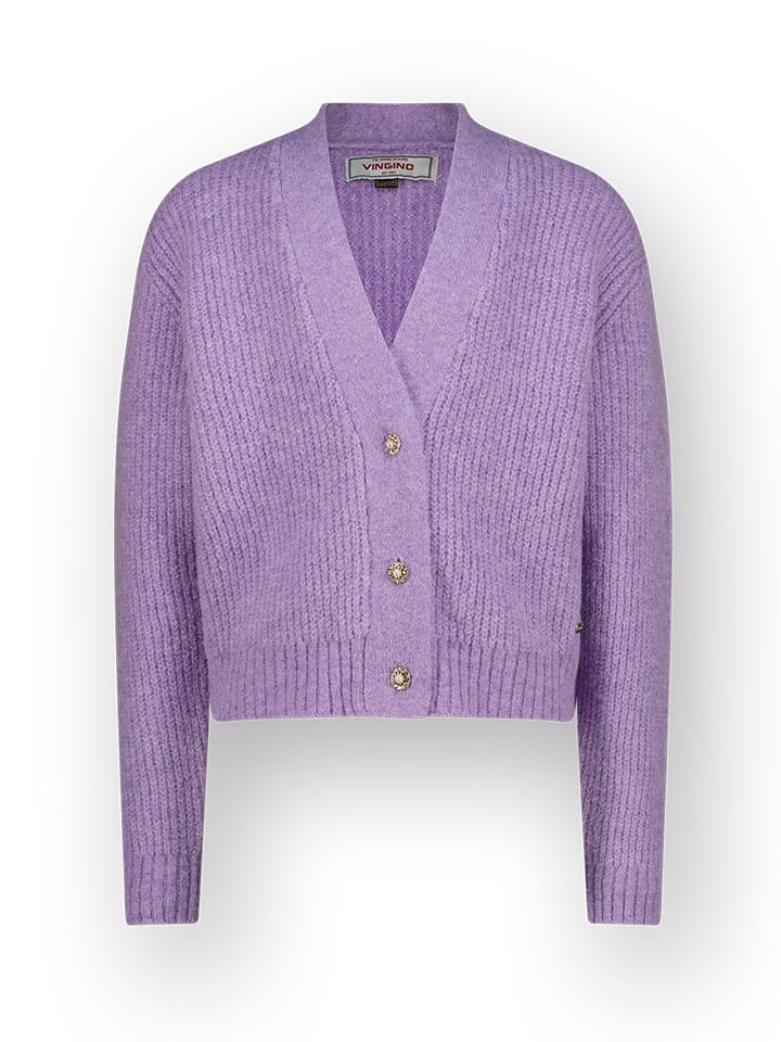 Cardigan "Manda" in Lila