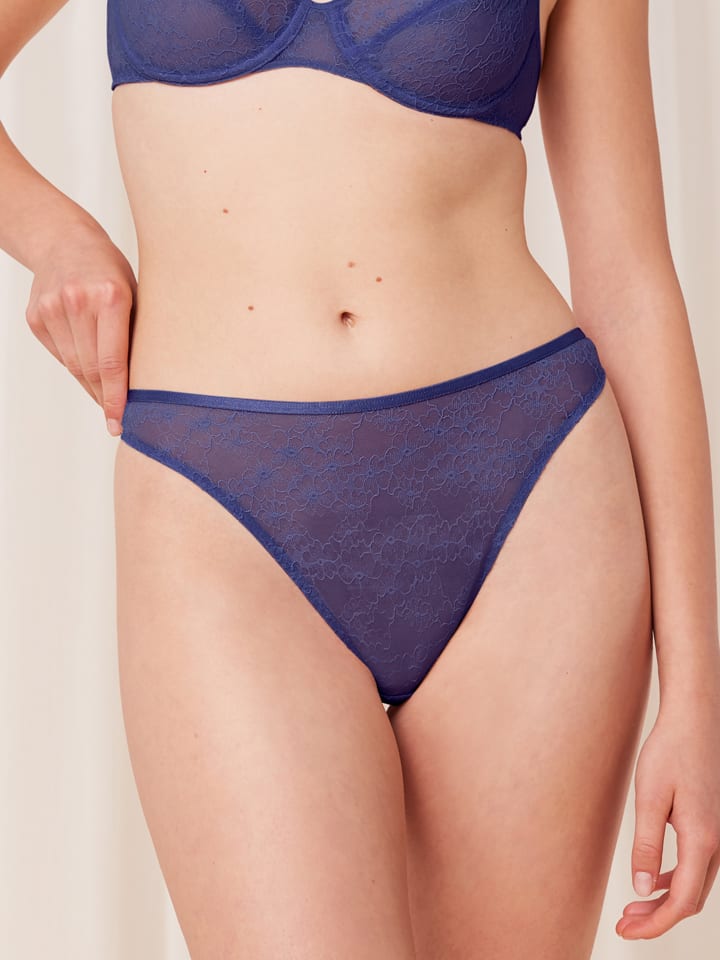 Taillenstring donkerblauw