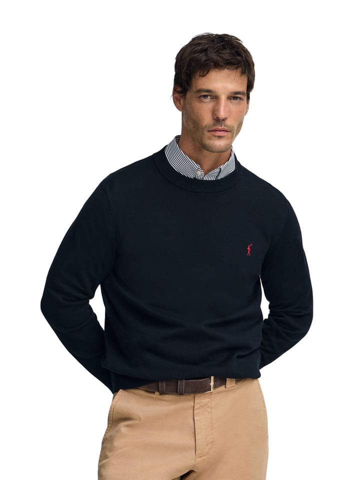 Sweter w kolorze granatowym