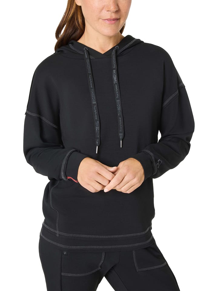 Hoodie in Schwarz