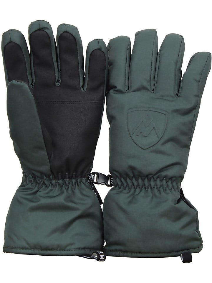 Ski-/ Snowboardfingerhandschuhe "Monster" in Khaki