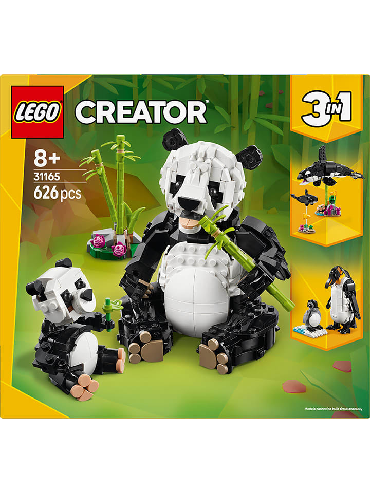 LEGO® Creator: Wilde Tiere: Pandafamilie - ab 8 Jahren