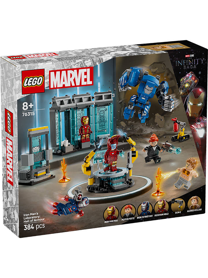LEGO® Marvel Super Heroes: Iron Mans Labor: Halle der Rüstungen - ab 8 Jahren