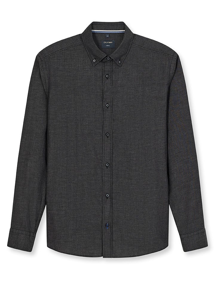 Hemd "Casual" - Regular fit - in Schwarz