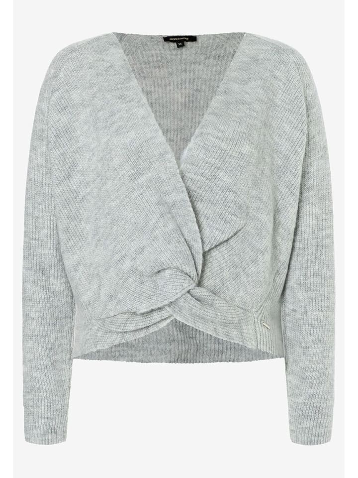 Sweter w kolorze jasnoszarym