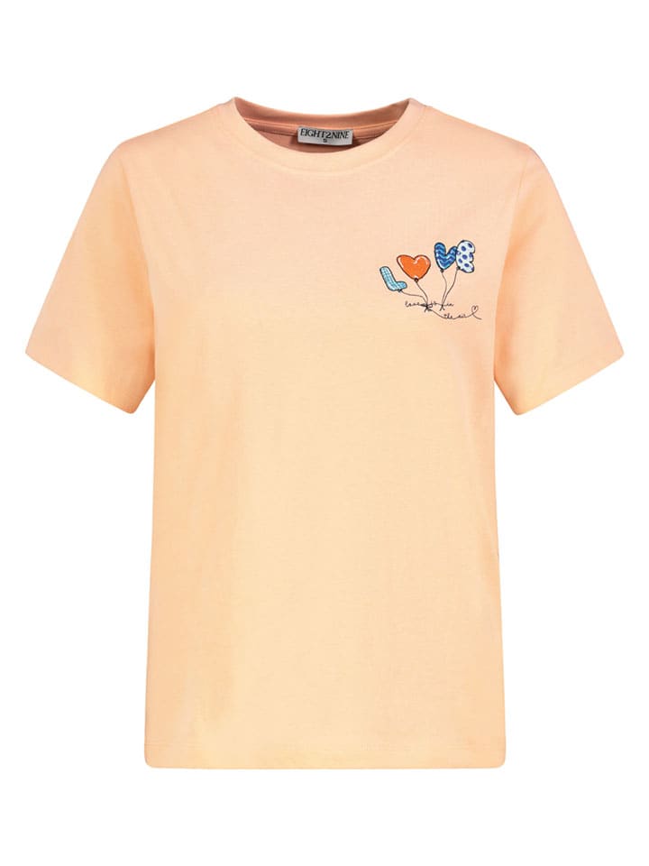 Shirt abrikooskleurig