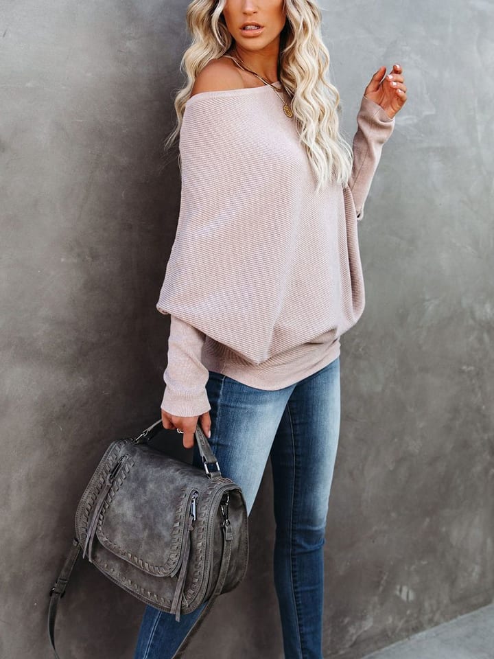 Pullover in Rosa