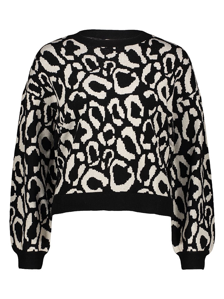 Pullover "Tip" in Schwarz/ Weiß