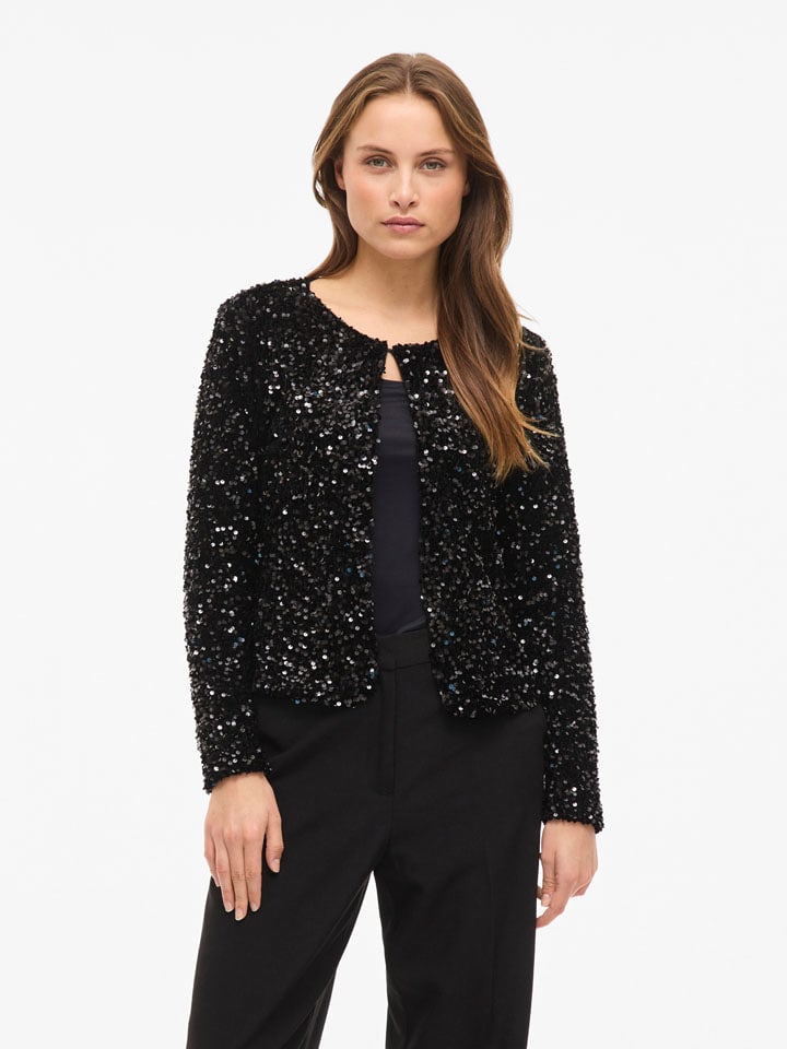 Cardigan "Faith" in Schwarz