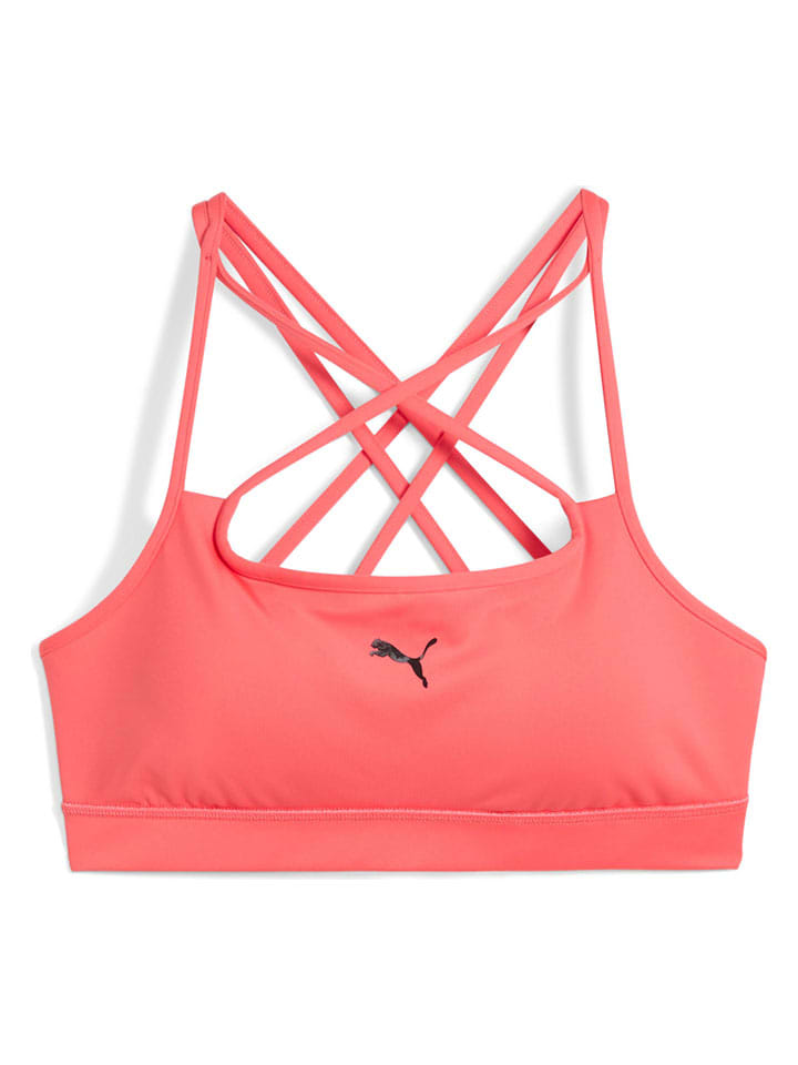 Biustonosz sportowy "Move Strappy" w kolorze koralowym