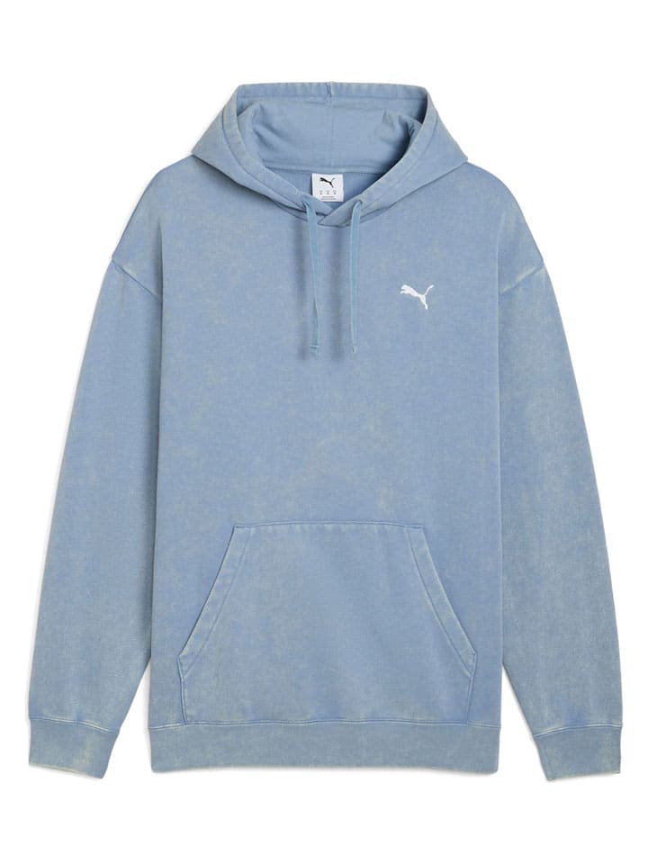 Hoodie in Hellblau