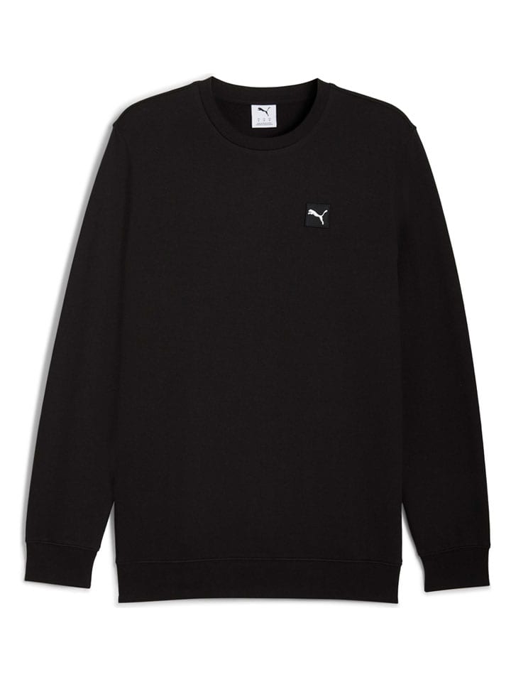 Sweatshirt in Schwarz