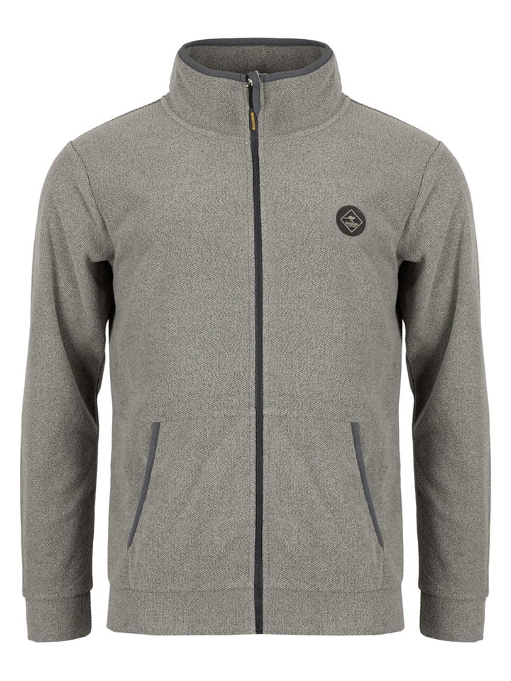 Fleece vest grijs