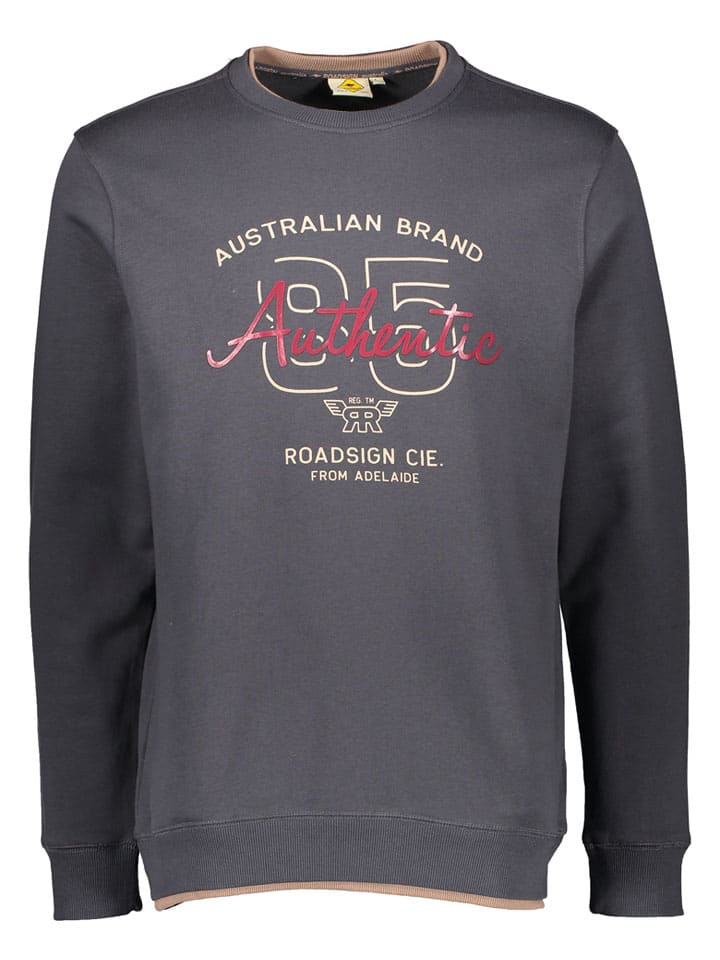 Sweatshirt in Anthrazit