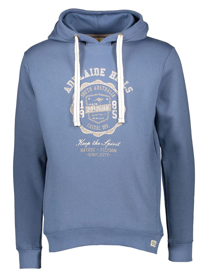Hoodie in Blau