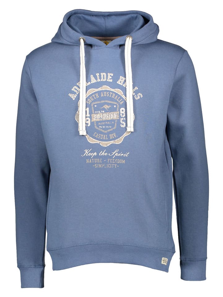 Hoodie in Blau