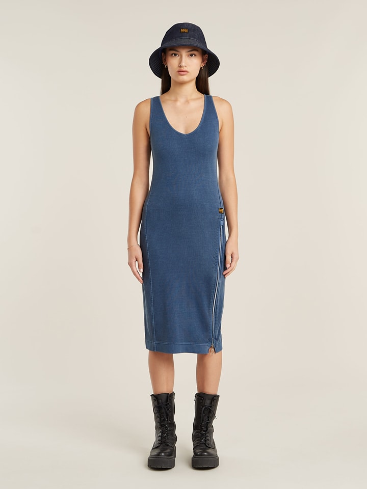 Kleid in Blau