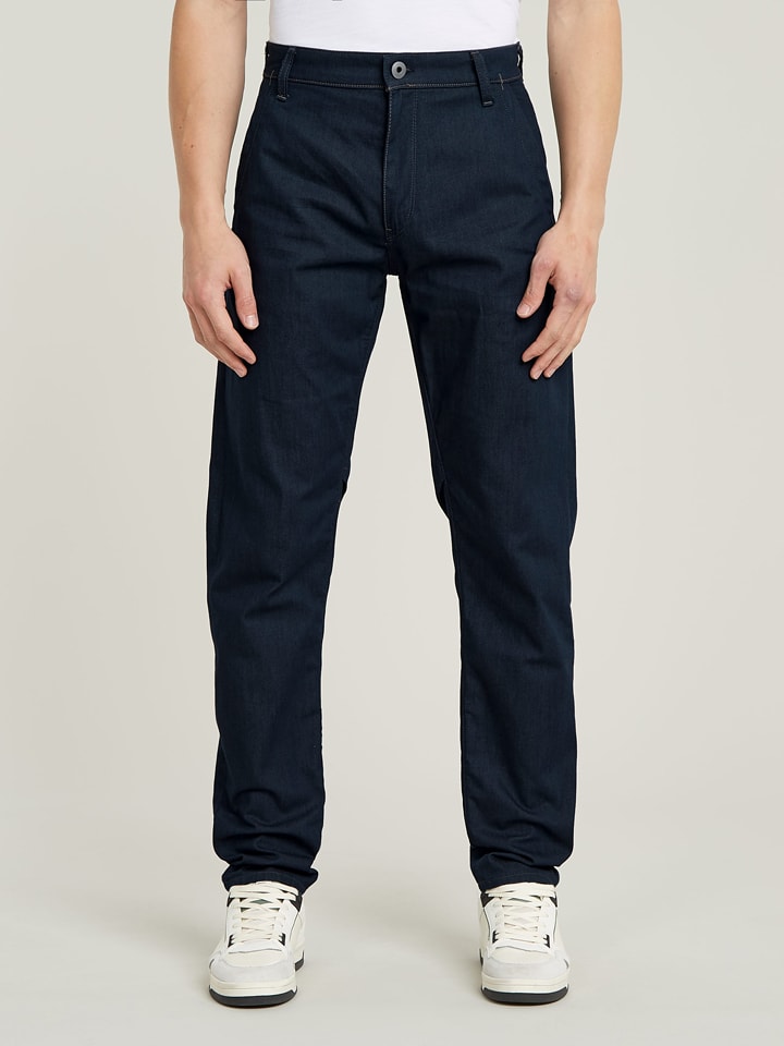 Spijkerbroek - regular fit - donkerblauw