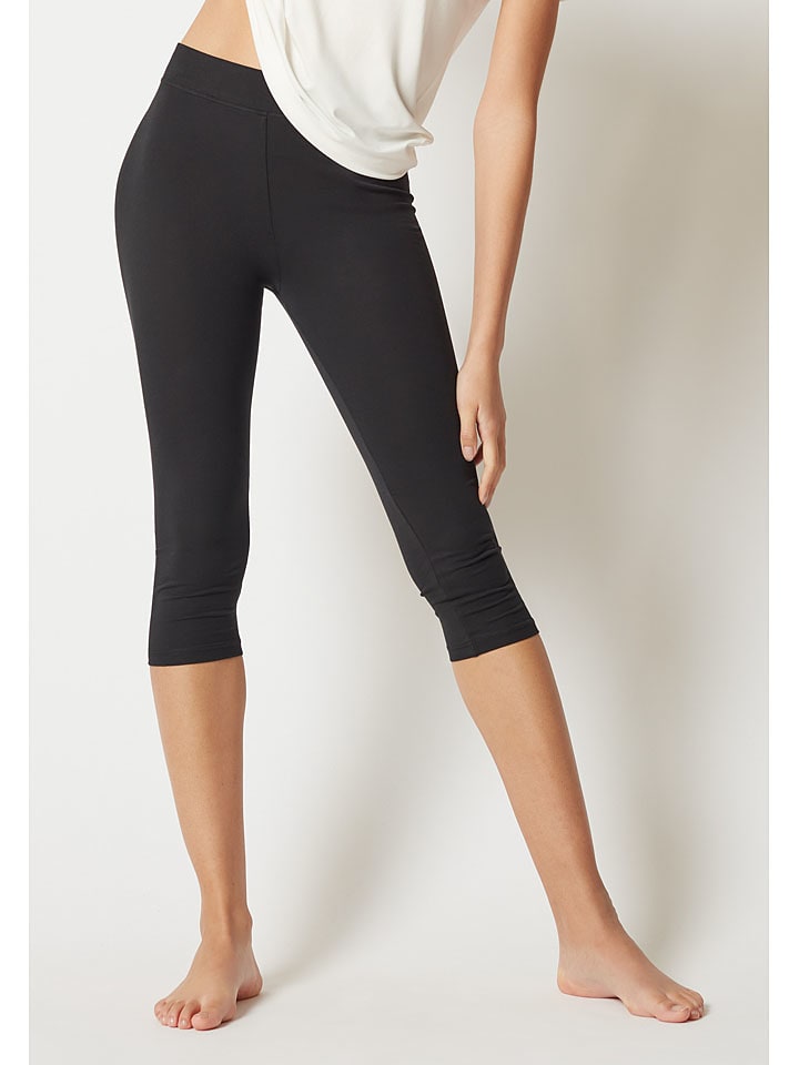 Legginsy w kolorze czarnym