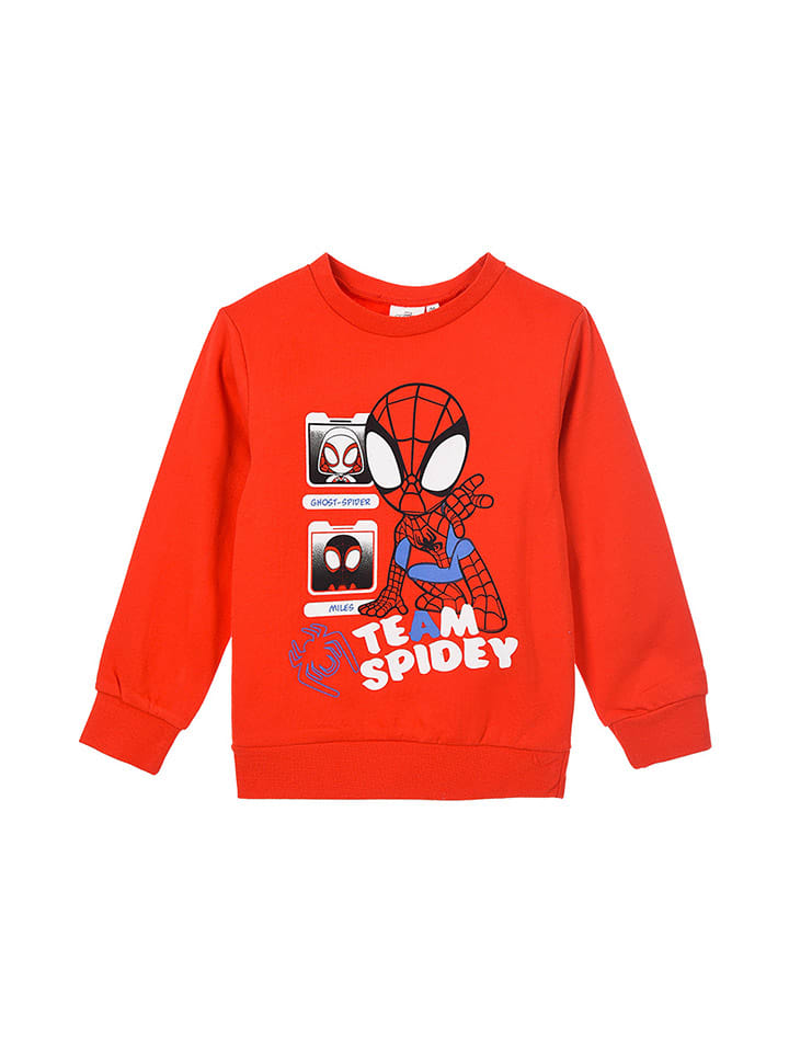 Sweatshirt "Spidey & His Amazing Friends" in Rot