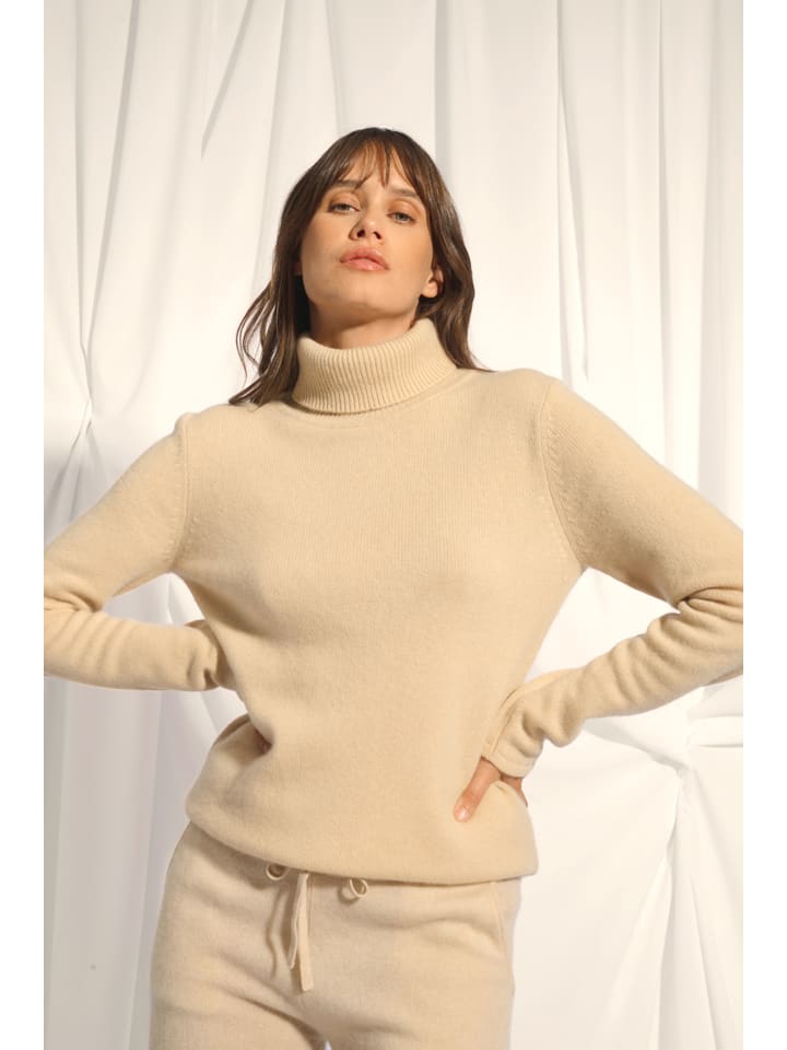 Kasjmieren coltrui "June" beige