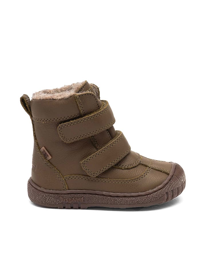 Leren boots ''Ellis'' kaki