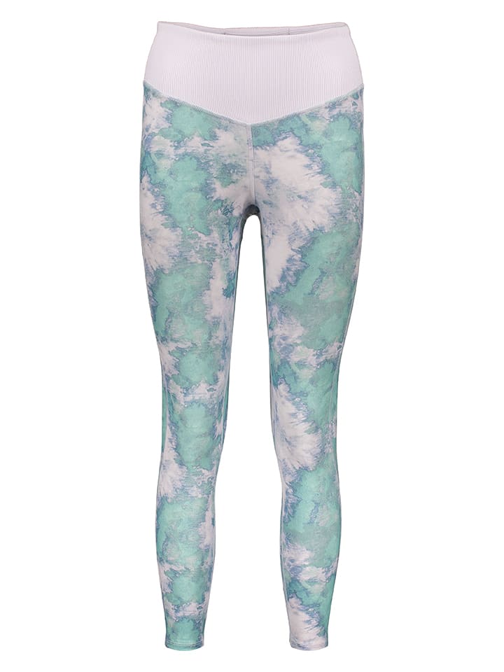 Funktionsleggings "Dune Sky" in Türkis/ Rosa