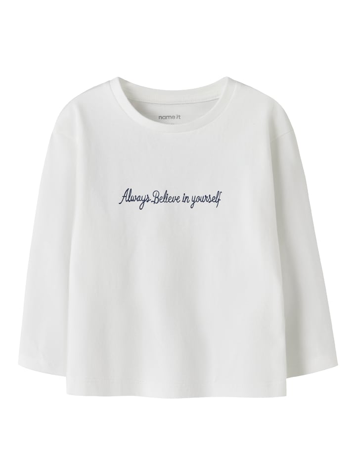 Longsleeve "Rearaja" in Weiß