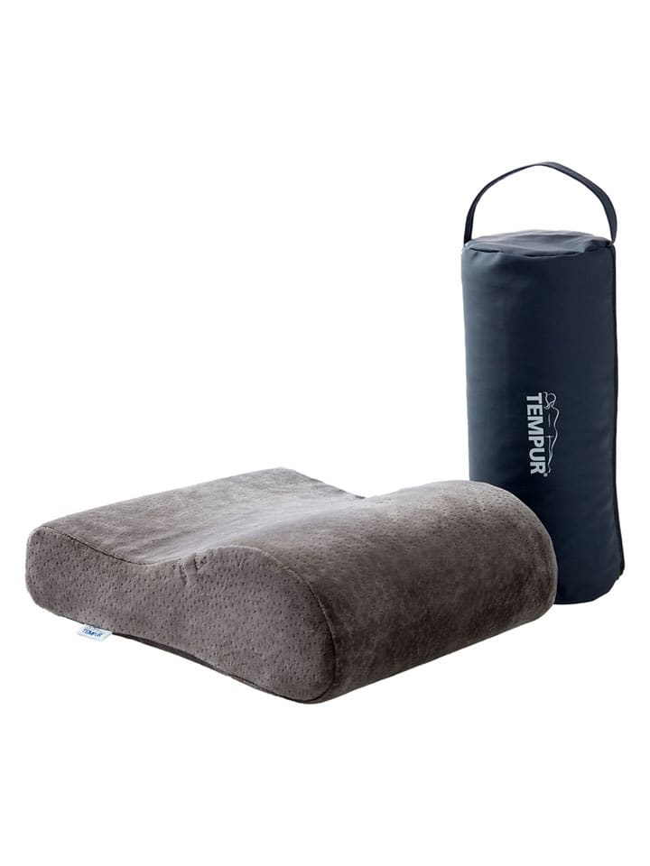Reisekissen in Anthrazit - (L)25 x (B)31 cm
