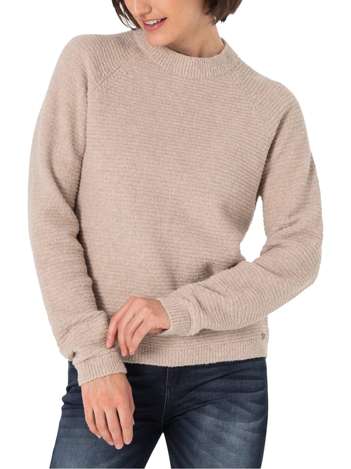Sweter w kolorze beżowym