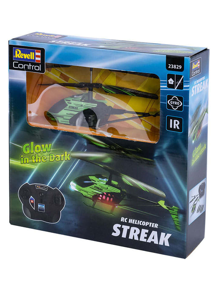 Helikopter zdalnie sterowany "Streak - Glow in the dark" - 8+