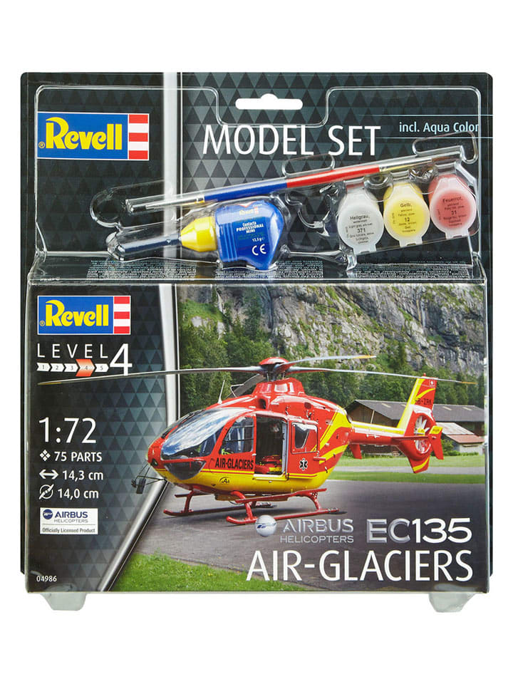 Modellbausatz "EC135 AIR-GLACIERS" - ab 12 Jahren