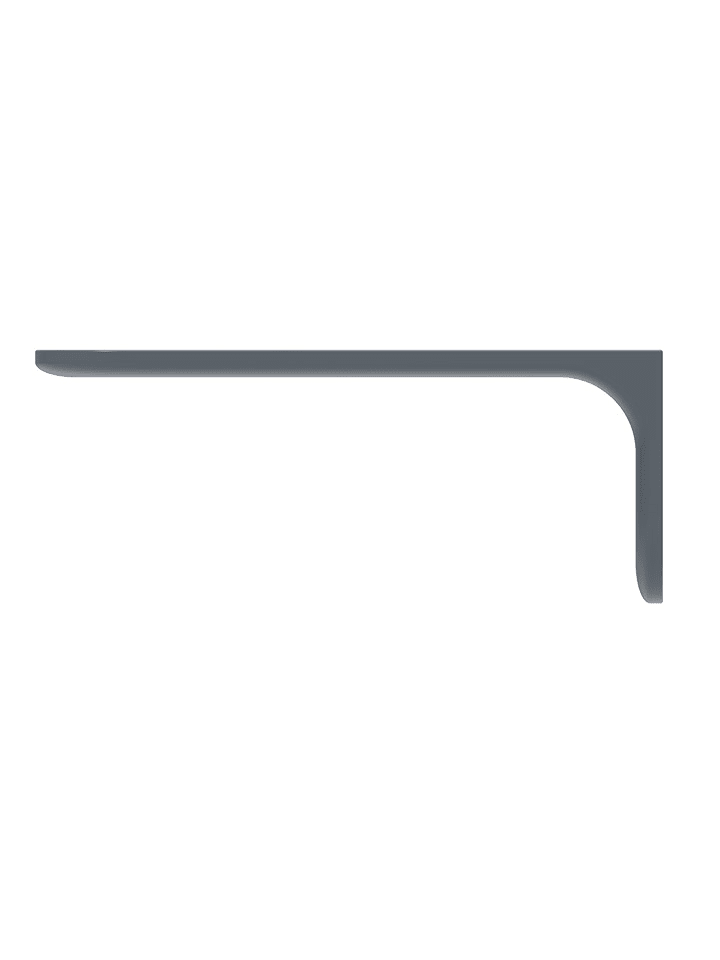 Duschablage in Anthrazit - (B)35 x (H)5 x (T)12,5 cm