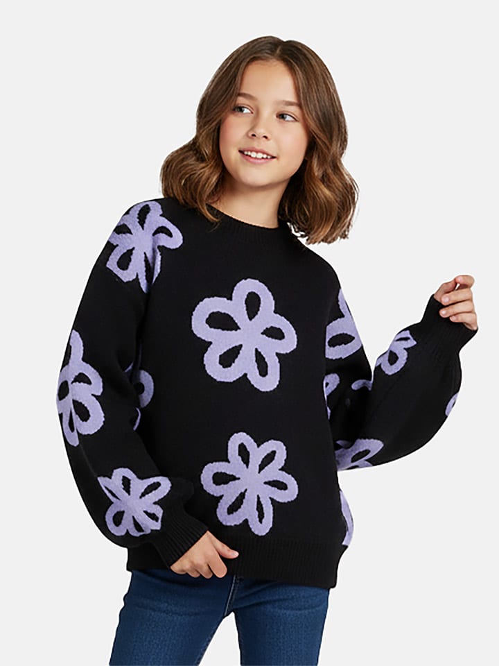 Bluza w kolorze czarno-fioletowym