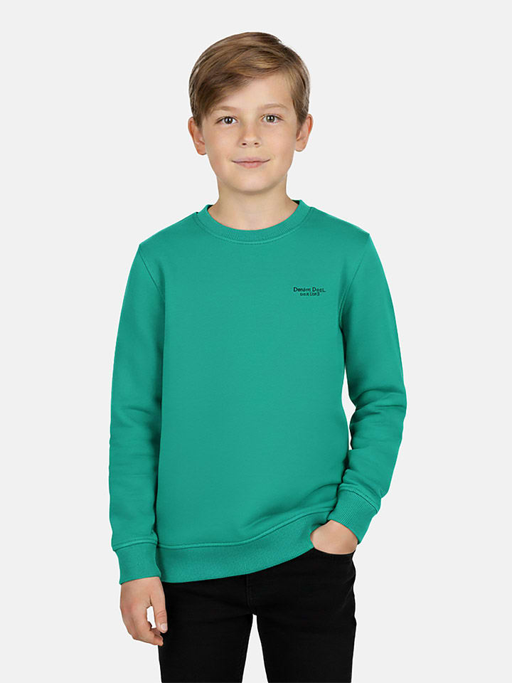 Sweatshirt "Byto" turquoise