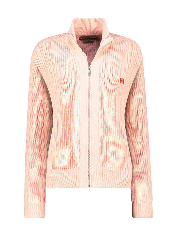 Cardigan in Rosa
