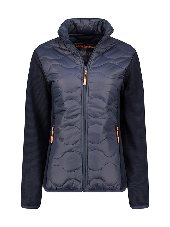 Fleece vest "Tahitieak" donkerblauw