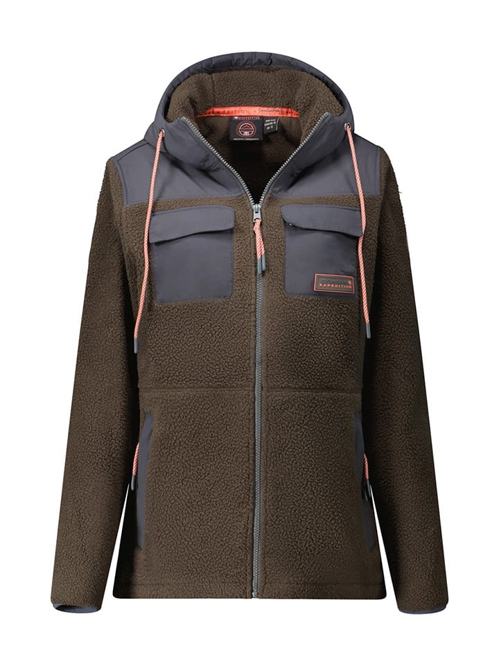 Fleece vest "Toulouseak" kaki
