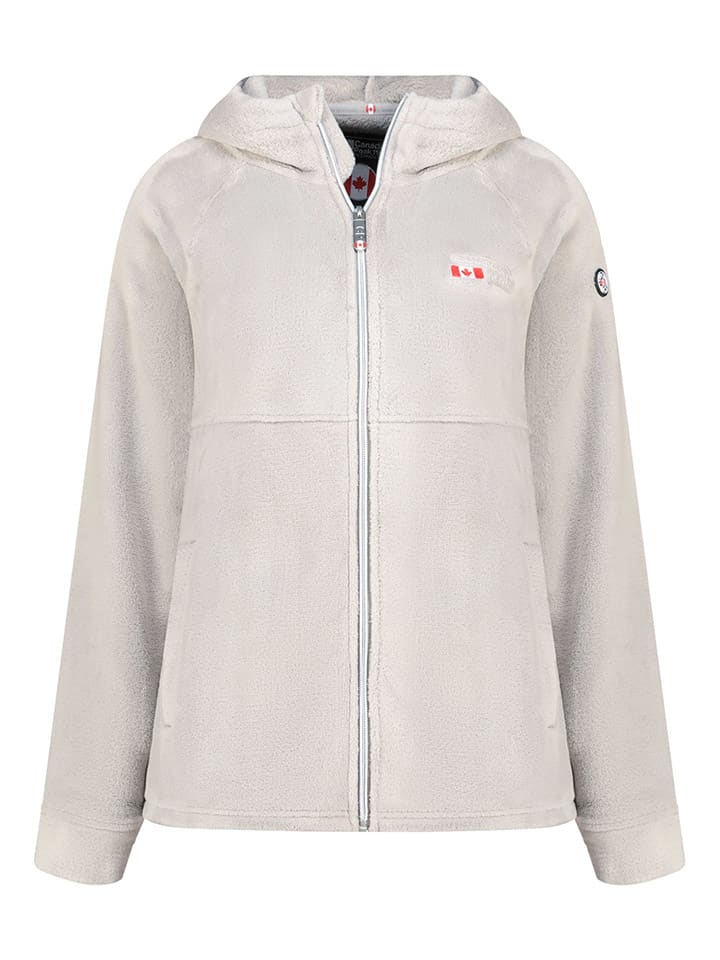 Fleecejacke "Ulotteak" in Grau