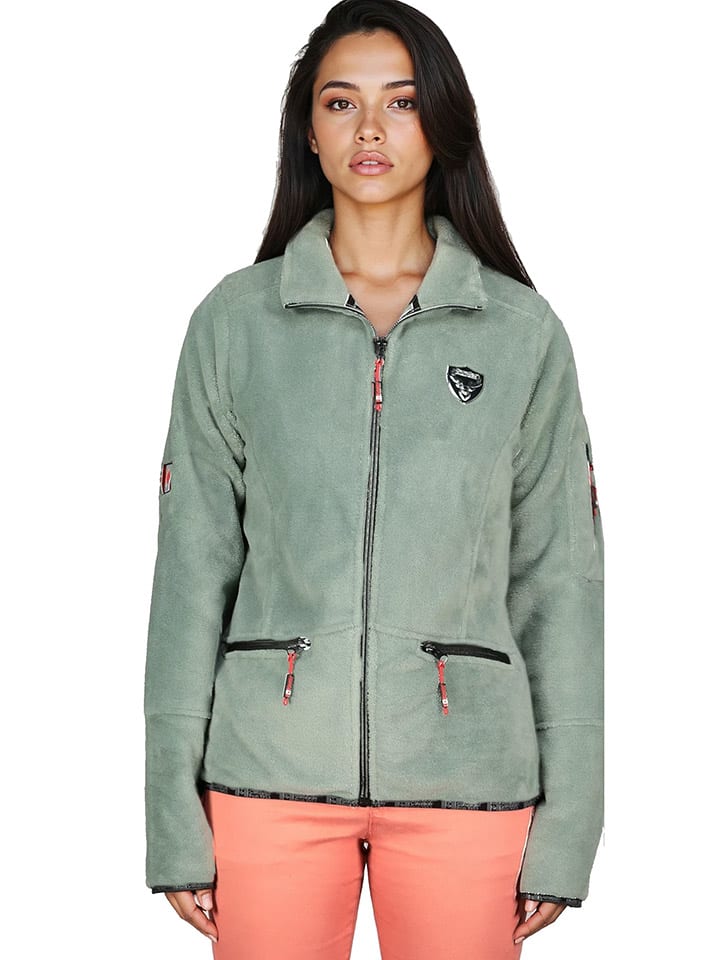 Fleecejacke "Tisalineak" in Mint