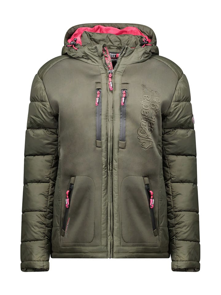 Kurtka zimowa "Beachweak" w kolorze khaki