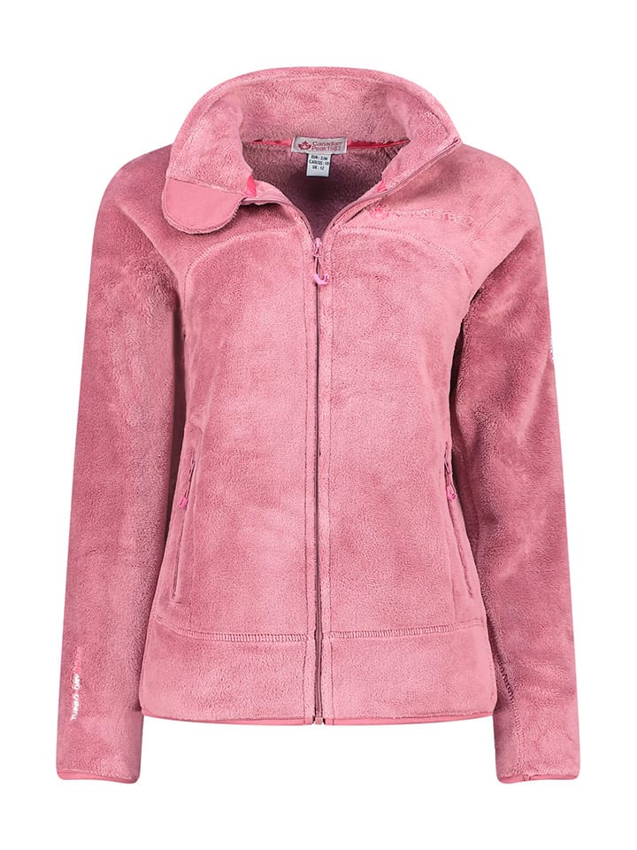 Fleece vest "Udilas" lichtroze
