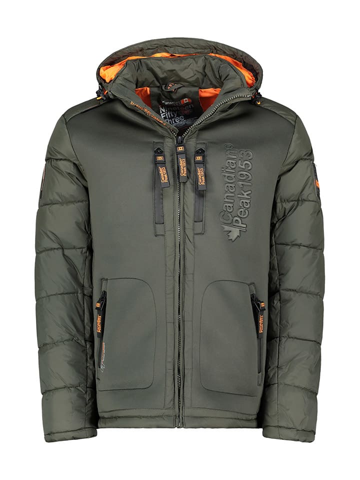 Kurtka zimowa "Beachweak" w kolorze khaki