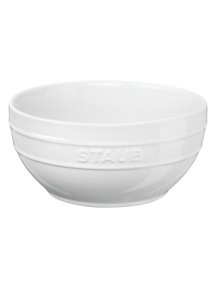 Kom "Staub" wit - Ø 18 cm