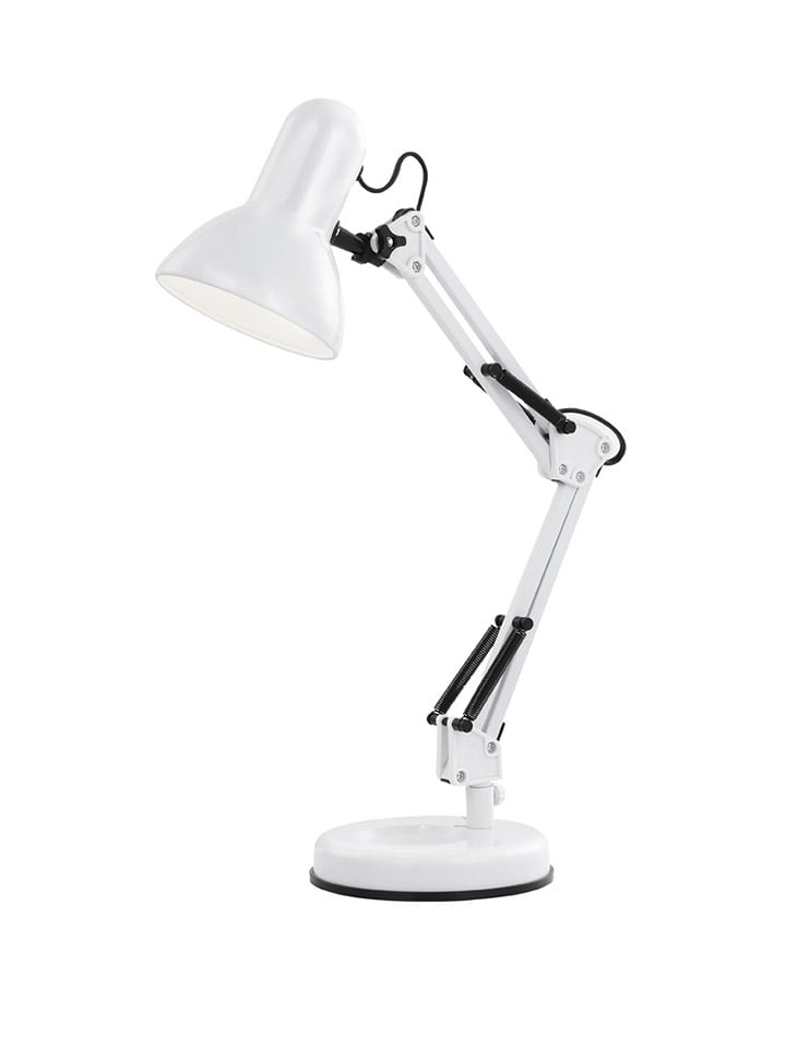 Tischleuchte in Weiß - (H)40 cm