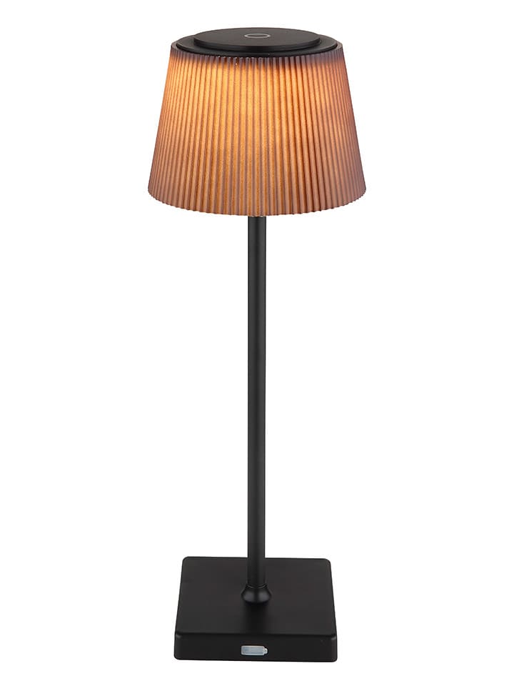 LED-Tischleuchte in Schwarz - (B)10 x (H)38 x (T)10 cm