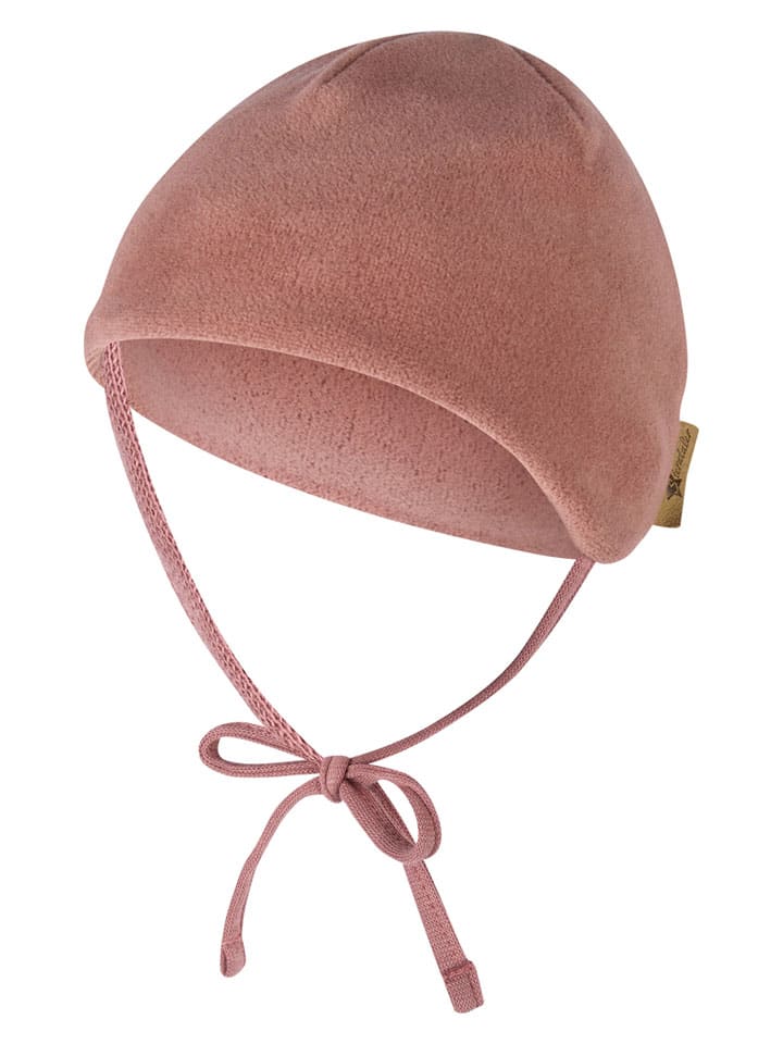 Bindemütze in Rosa