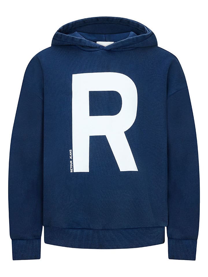 Hoodie "Jaron" donkerblauw