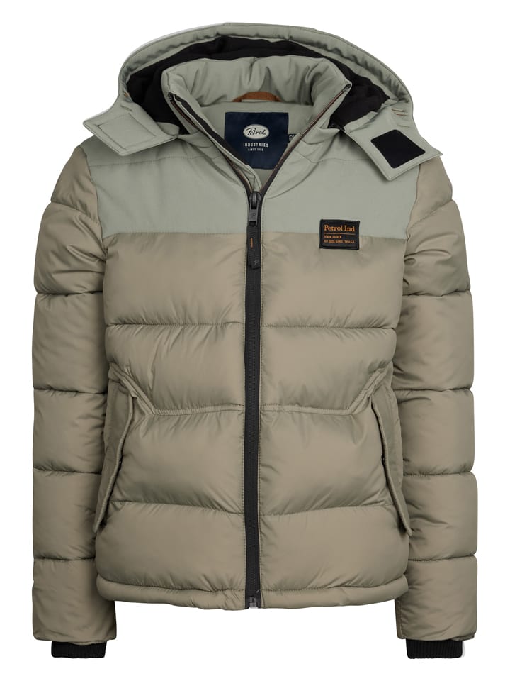 Steppjacke in Beige
