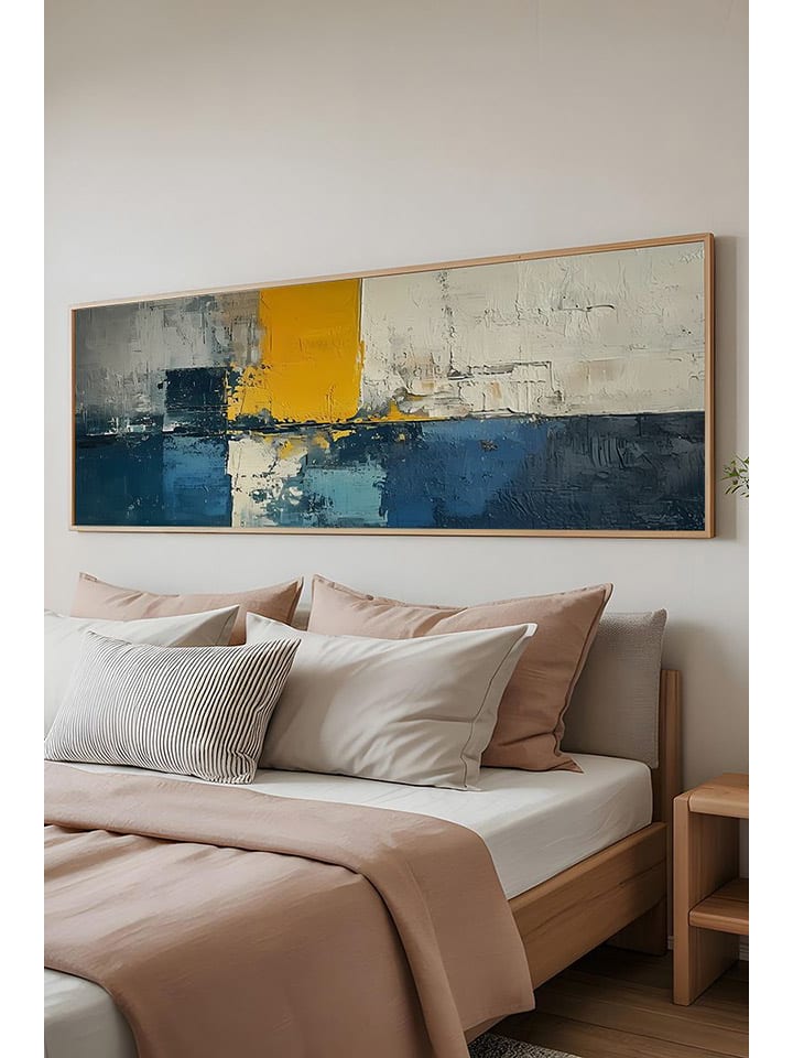 Gerahmter Kunstdruck - (B)120 x (H)50 cm